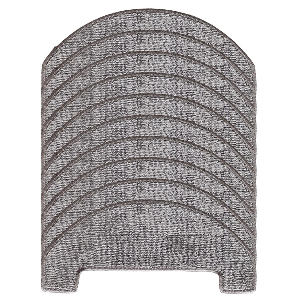 Washable Reusable Microfiber Mop Cloth Kit For Uninell UR3 Robot Vacuum Cleaner, Easy Installation Replacement Pads, 4/10 Pack