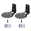 Universals Metal Wall Mounts Heavy Type Easy Angles Adjustment Secure Installation Home Audios Setups