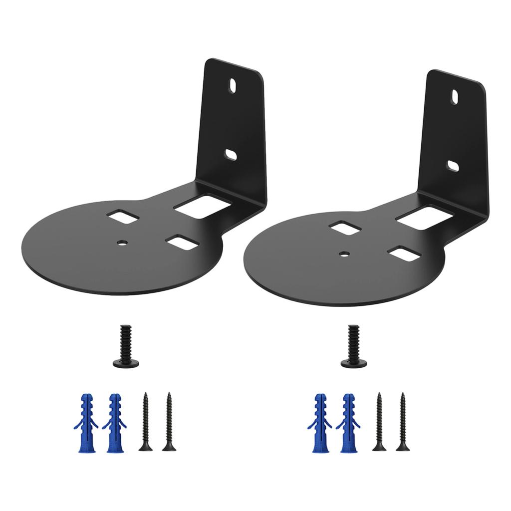 Universals Metal Wall Mounts Heavy Type Easy Angles Adjustment Secure Installation Home Audios Setups