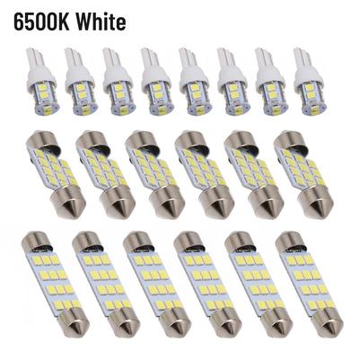 LED Interior Light Parts T10 White 20 Pcs 31mm 42mm