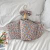 Retro Floral Umbrella Women's Literary High-End Strong Sun Protection Sunscreen Sun Umbrella