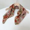 55x55cm Soft Retro Soft Cotton Square Scarf for Women Neckerchief Cotton Headscarf Floral Printed Scarf Hijabs