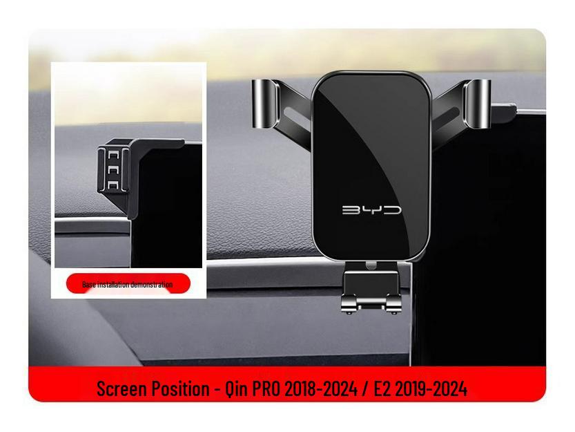 BYD Dolphin Qin Han EV Tang DMI Song Yuan PRO Car Phone Holder E5 Accessories