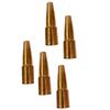 5PCS Welding Nozzle Fits Style #2-4 Model MIG Welding Torch For Lincoln For Magnum 200-400 Series MIG Welding Gas Accessories