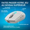 Souris gamer - Sans fil - Logitech G - G305 X Superlight - Lightspeed - Blanc