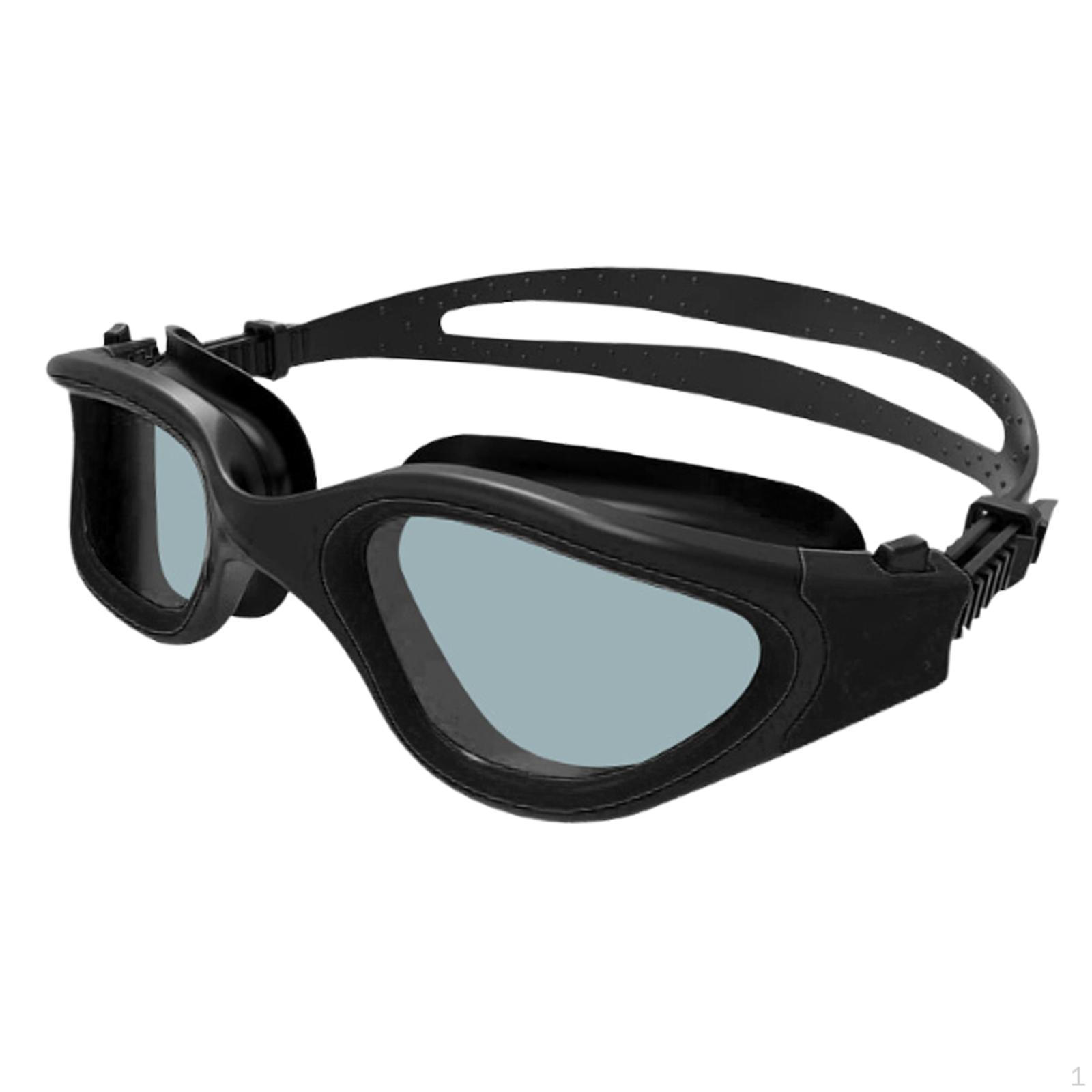 

Очки для плавания для взрослых, плавание в бассейне, прозрачное зрение для мужчин и женщин, модные очки чёрный