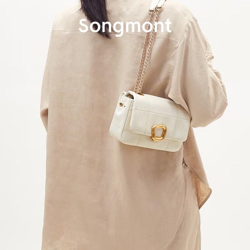 Songmont Small Chocolate Crossbody Bag