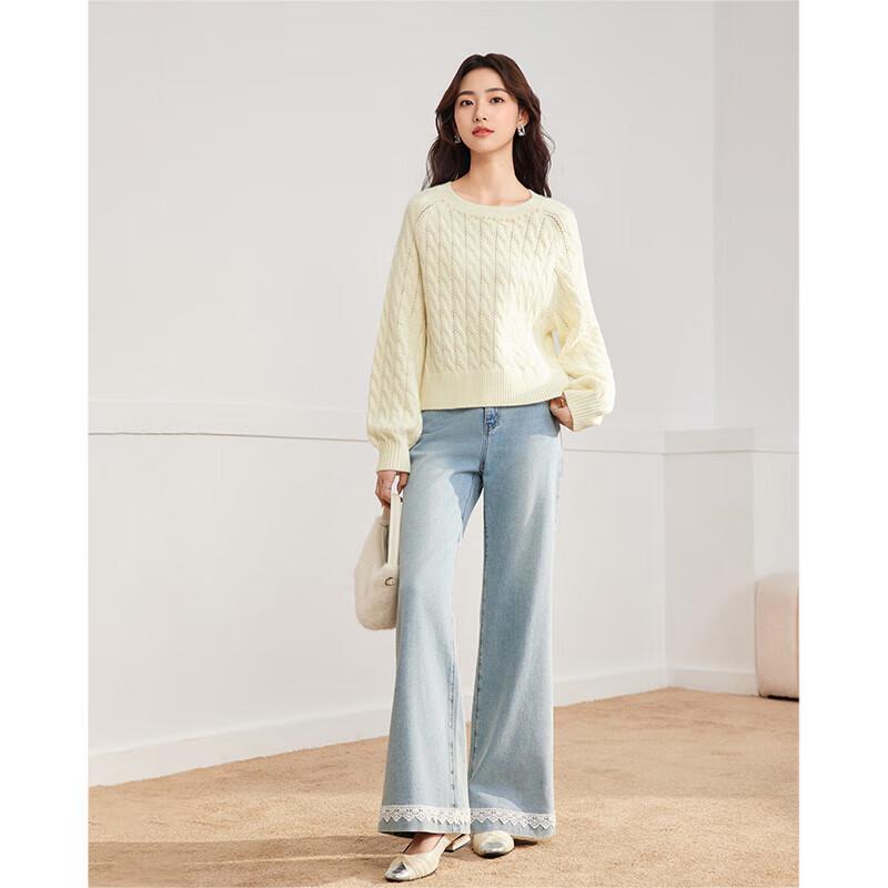 IEF French Style Elegant Knit Top