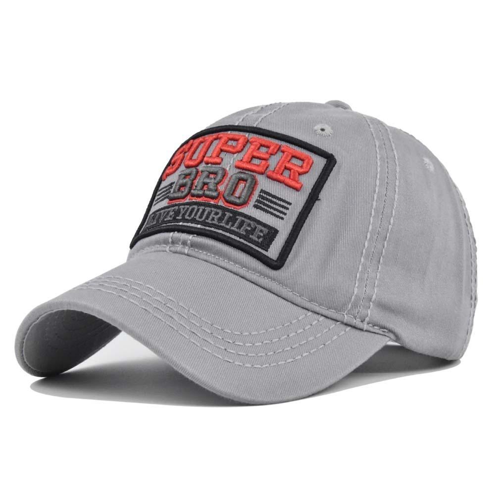 Baseball Super Cap Letter Threedimensional Embroidery Duck Tongue Cap Cotton