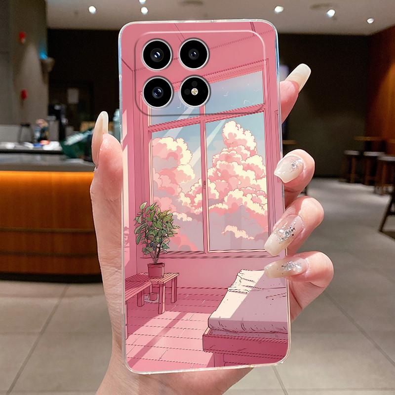 Casing For Xiaomi Poco F8 Pro Ultra F8Pro F8Ultra 5G Transparent Phone Case Luxury Dragon Cute Cool Boys Girls Soft Back Cover