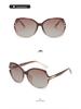 Elegant Oversized Polarized Sunglasses for Women - UV Protection, Retro Style, Face Slimming