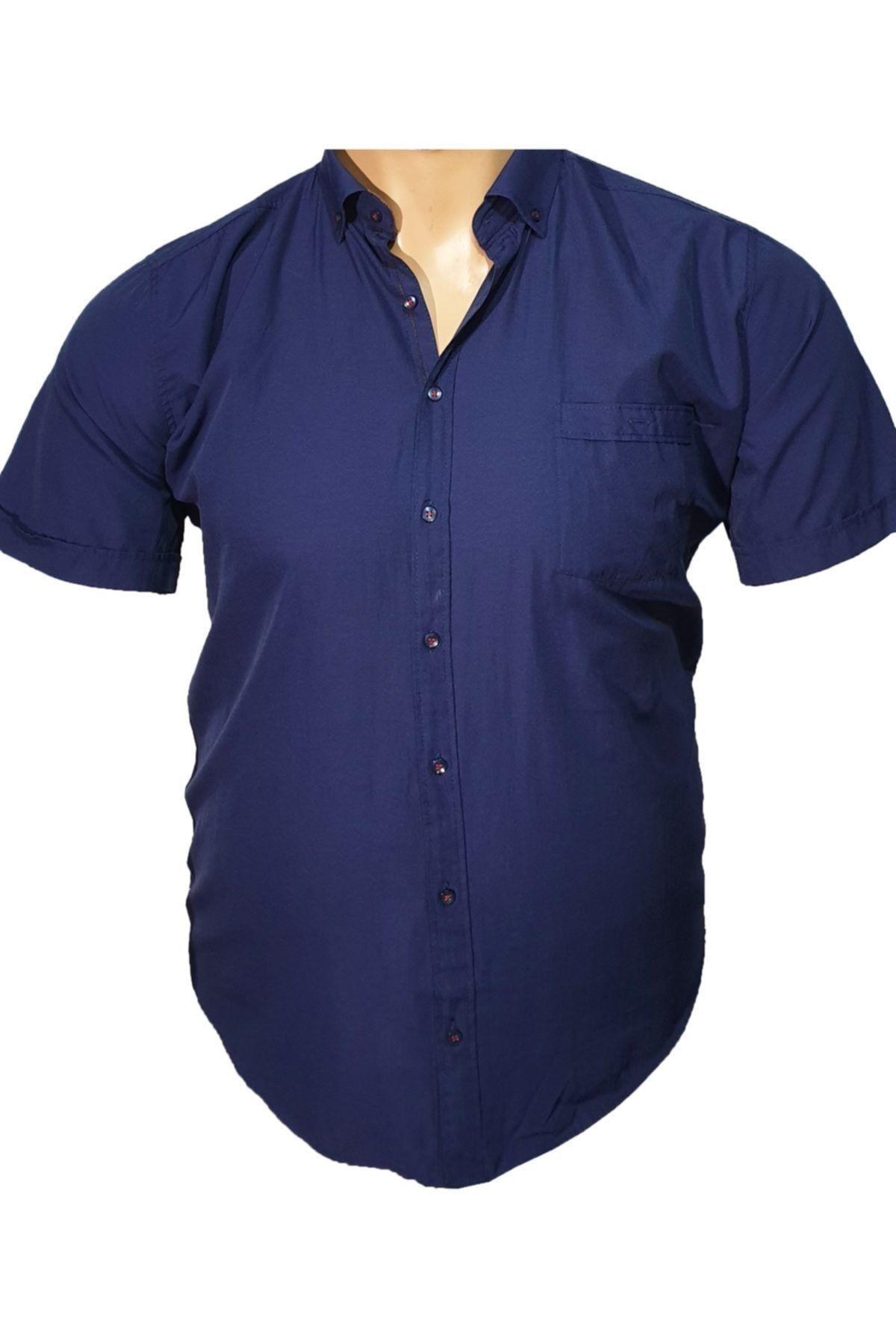 

Men s Plus Size Plus Size Shirt Men s Classic Shirt Navy Blue 2XL