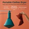 250W Mini Portable Clothes Dryer Travel Household Small Air Dryer Foldable Sterilization Clothing Quick Drying Machine