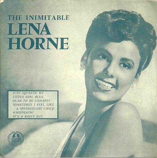 

7inch Record LENA HORNE, PHIL MOORE & HIS ORCHES - Inimitable Lena Horne BPC709 Pop Parade 1962 UK Jazz Used
