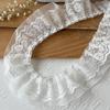 Handmade Lace Trim: Mesh for Baby Clothes, Curtains, Skirts, Pleated Decorative Fabric