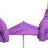 20/50/100PCS Purple Disposable Nitrile Gloves Household Cleaning Gloves for Beauty Salon Esthetician Nail Latex & Powder Free