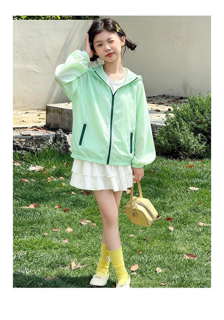Girls' Summer Sun Protection Jacket - 2026 New Style for Kids