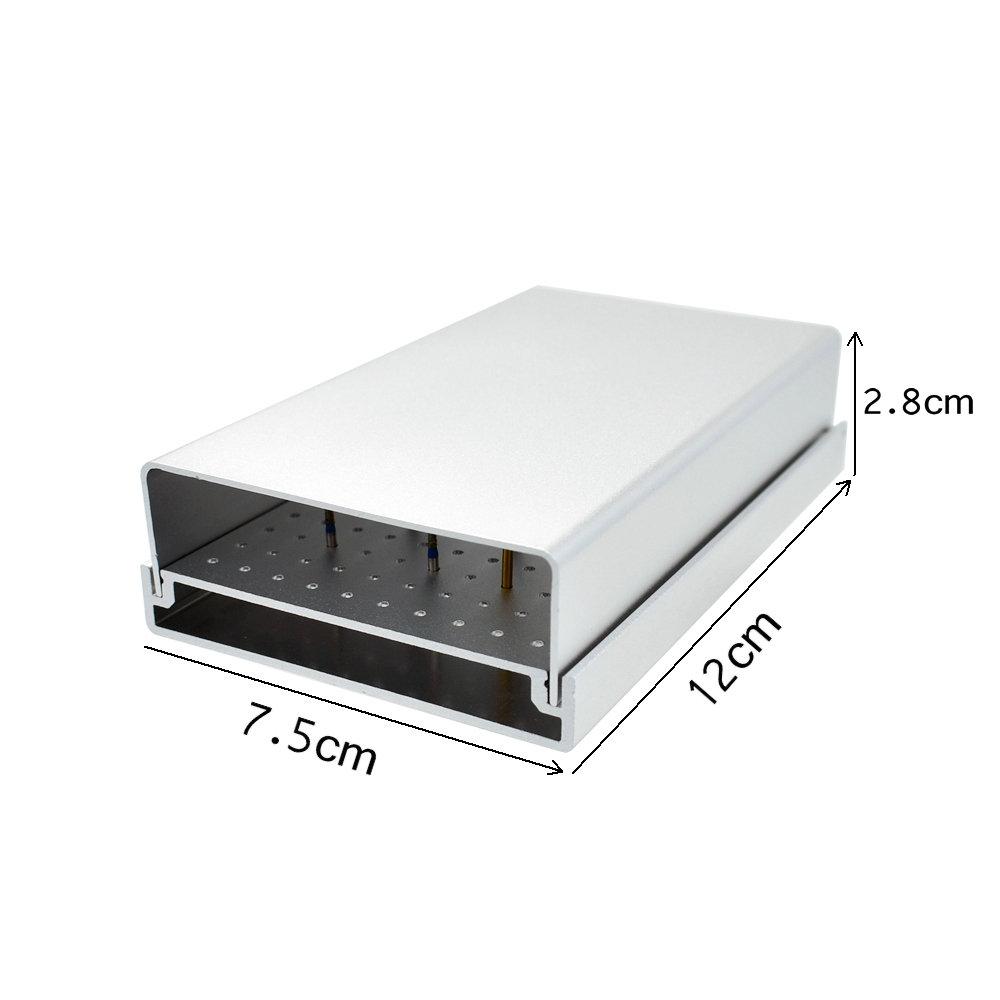 Dental 152 Points Bur Holder Disinfection Case Cleaning Stand Autoclave Sterilizer For High/Low Speed Dental Burs