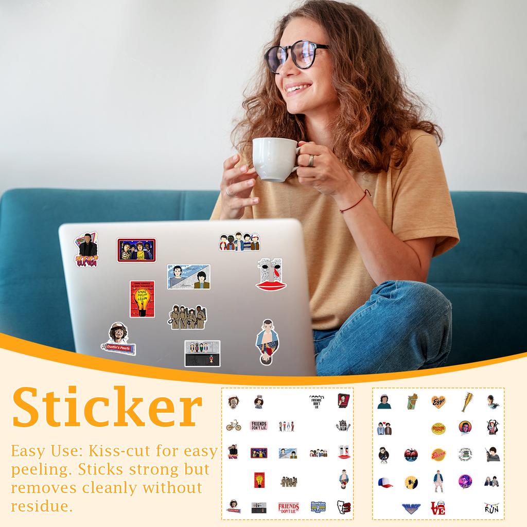 Fun Sticker Pack For Water Bottles, Luggage, Laptop, And Phone Case Decoratio