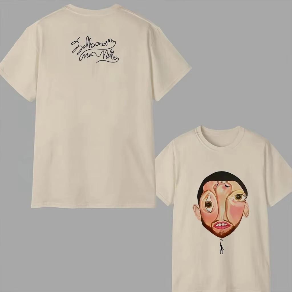 

2026 New Fashion Mac Miller Balloonerism Album TShirt Merch Rap Music Fan Shirt Gift for Fans Is for Both Unisex and Women Top Y2k 4XL