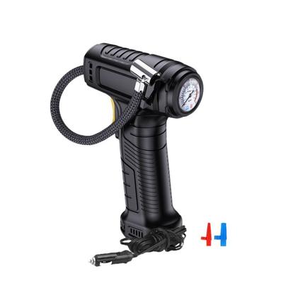 Car Tire Inflator High Pressure Wired High-power LED Light Portable Universal Auto Bicycle Motorcycle Tire Pump Air Compressor Car Supplies