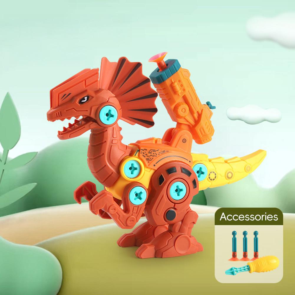 Screwing Dinosaurs Baby Toys for 3 Years Old Assembly Nuts Model Sets Safe Blocks Early Educational Toddler for Kids
