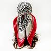 Artificial Silk Scarf 90cm Women's New Arrival Headscarf Satin Square Scarf Leopard Print Shawl