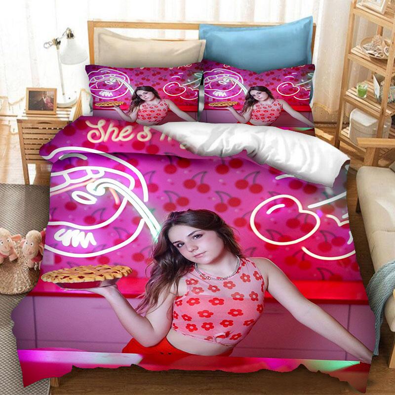 Piper Rockelle Bedding Set Boys Girls Twin Queen Size Duvet Cover Pillowcase Bed Kids Adult Fashion Home Textileextile