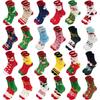50 Christmas Stocking Styles: Autumn/Winter Cartoon Mid-Calf Socks, Perfect Holiday Gift
