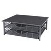 Coffee Pod Drawer Holder Coffee Pod Storage Organizer 72 Pod Capacity 2 Tier Sliding Pods Storage Drawer for Kitchen