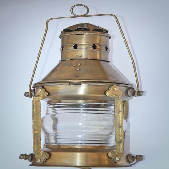 Handmade Burner Lantern, Burton Nautical Maritime Ship Oil Lamp Hanging Lantern with Dimmer Switch