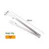 304 Stainless Steel Kitchen & Grilling Tongs for Barbecue, Bread & Steak