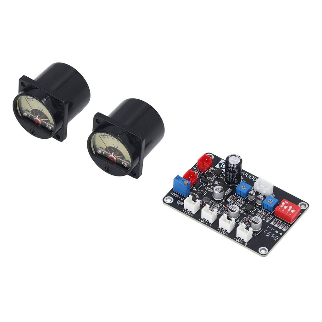 VU Meter ABS PCB With Driver Board Cable for DIY Recording Studio Medical Equipment
