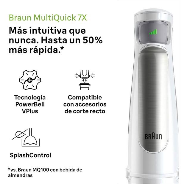 Погружной блендер Braun MQ 7000WH MultiQuick 7