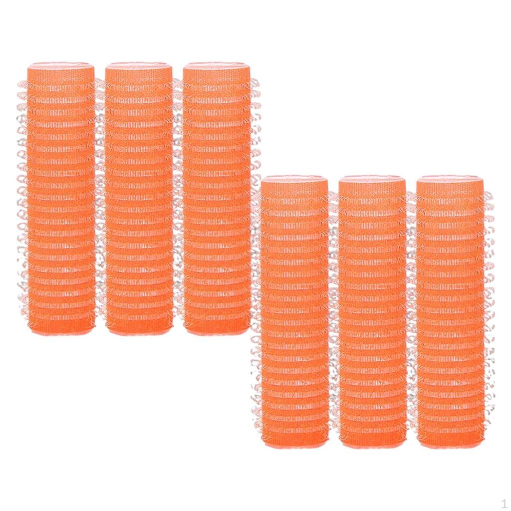,6Pcs Bangs Roll, Hair Dressing Curlers ,Hairstyle Ols Salon Curly Random Color DIY