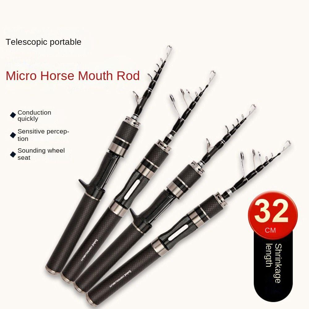 Telescopic Fishing Rod Full Kits Casting Rod Spincast Fishing Reel Feeder Rod Combo 1.5m-1.8m Glass Fibre Fishing Rod Set