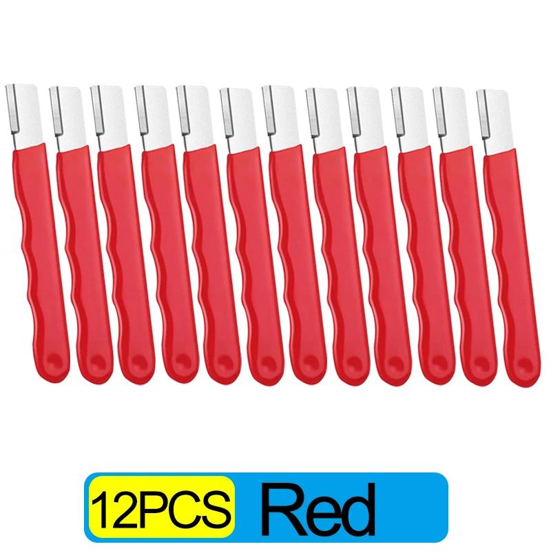 12/1PCS Portable Quick Sharpener Alloy Steel Manual Grinding Sharpener Scissor Knife Sharpening Stone Outdoor Home Garden Tool