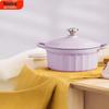 Buydeem Enamel Cast Iron Pot