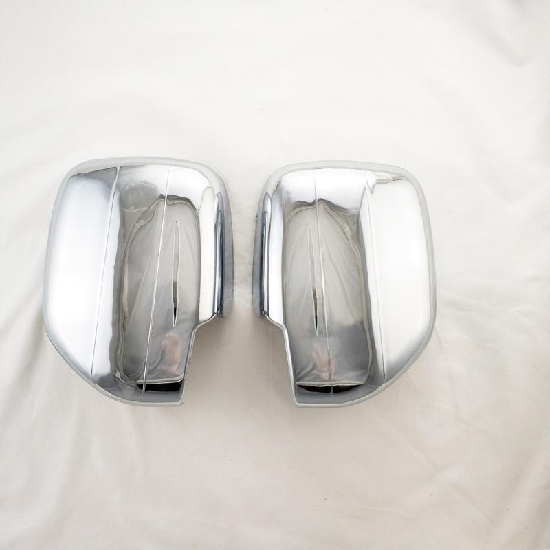 Car Accessories Rearview Plated Chrome Door Mirror Covers Paste Style For Lexus LX470 470 2001 2002 2003 2004 2005 2006 2007