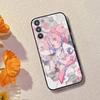 Anime Kaname Madoka Akemi Homura Phone Case For Samsung Galaxy A73,A72,A71,A70,A53,A52,A51,Soft Silicone Black Cover