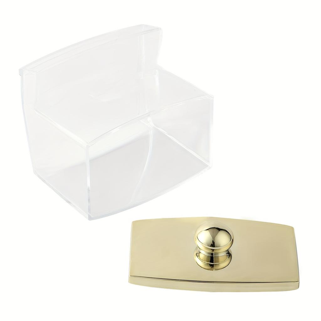 3 Pcs Distributeurs Rangement Boîte Organiseurs de Salle de Bain Contenants pour Boules de Coton/Cotons-tiges/Disques de Coton Ronds