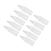 10Pcs Pigment Dispensing Bottle 60ml Durable Plastic Roll Ball Widely Used Hair Oil Bottle for Oil Pigment Solvent