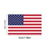Patriotic Decals 1.2x2inch Memorial Day Stickers 250 Per Roll Adhesive Badge Clings For Window Automotive B umper Bookshelves