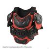 Motorcycle Riding Chest Protector Encircling Shielded Adjustable Straps