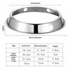 1Pcs Stainless Steel Wok Ring Pot Holder Gas Stove Rack Heat Insulation Cooking Support Stand Kitchen Accessories
