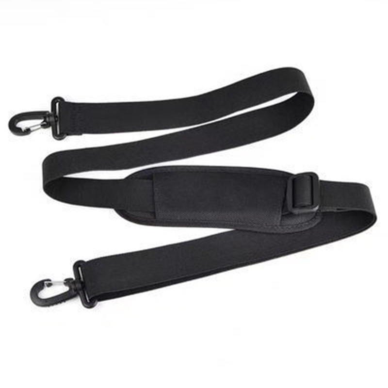 Popruh na tašku na počítač Nylonový pro pánskou kabelku Aktovku Crossbody Ramenní popruhy Nastavitelné Dlouhé popruhy Černý