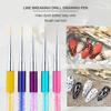 Nail Brush Professional Simple Fingernail Art Brushes Manicure Liner Pen Drawing Accessories Fingernails Pens for Salon