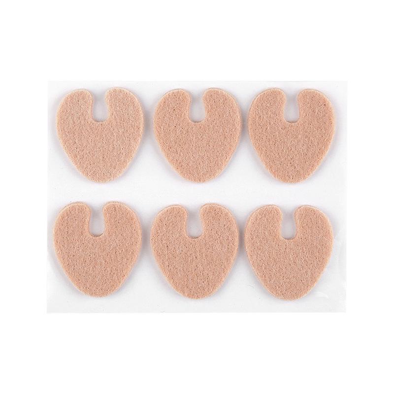 Felt Forefoot and Heel Pads - Soft, Anti-Blister, Self-Adhesive, Cut-to-Fit