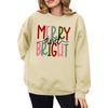 2025 Autumn/Winter Women's Trendy Christmas Casual Round Neck Printed Hoodie