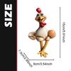 Chicken Statue Resin Ornament Home Decoration Art Table Sculpture Animal for Desk